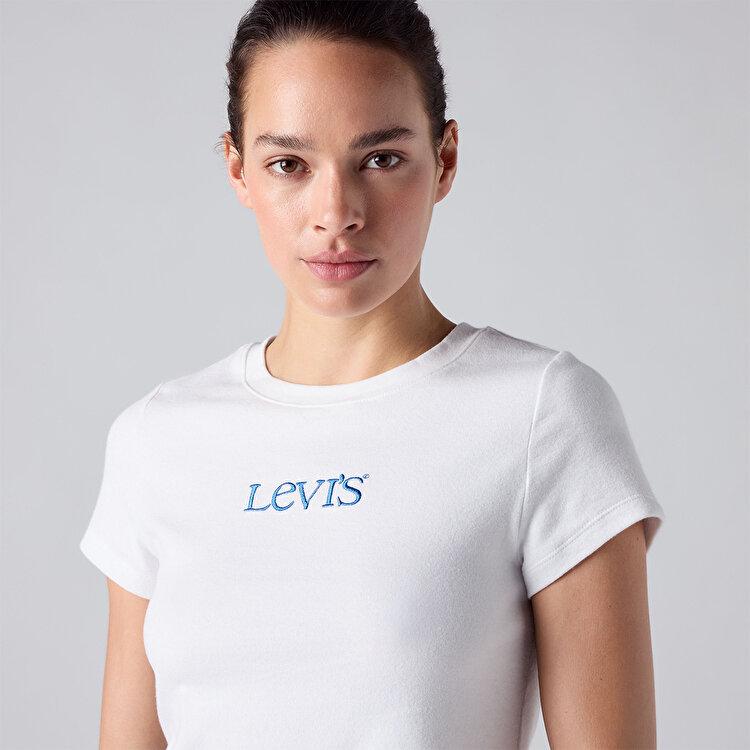 Levi's Gr Essential Baby Kadın Beyaz Tişört