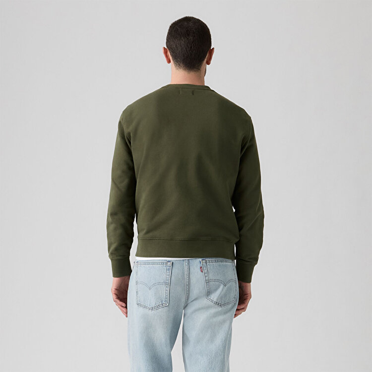 Levi's The Original Hm Erkek Yeşil Sweatshirt