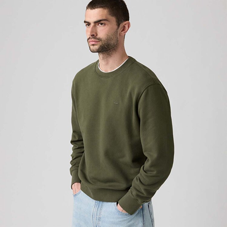 Levi's The Original Hm Erkek Yeşil Sweatshirt