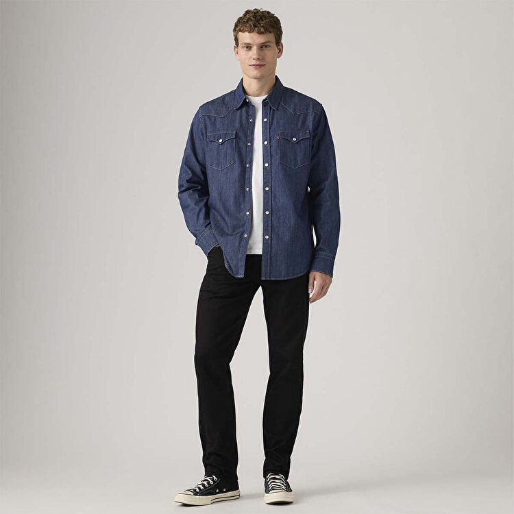 Levi's 502 Regular Taper Erkek Siyah Jean