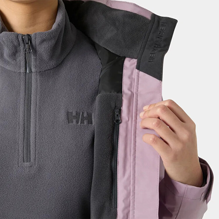 Helly Hansen Midlayer 2.0 Kadın Pembe Kapüşonlu Mont