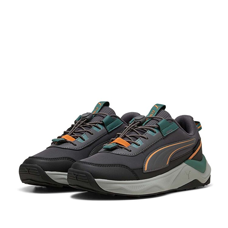 Puma Evolve 2.0 Trail Lo Jr Çocuk Gri Spor Ayakkabı