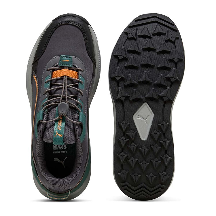 Puma Evolve 2.0 Trail Lo Jr Çocuk Gri Spor Ayakkabı
