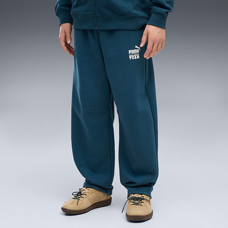 Puma Mid 90s Barrel Erkek Çocuk Yeşil Eşofman Altı