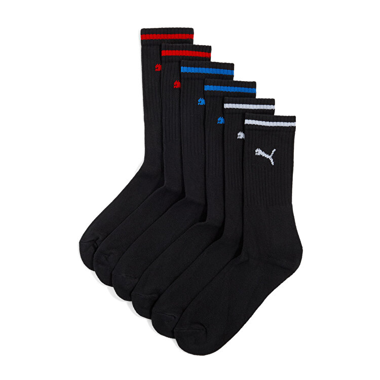 Puma Sport Crew Stripe 3' lü Siyah Çorap