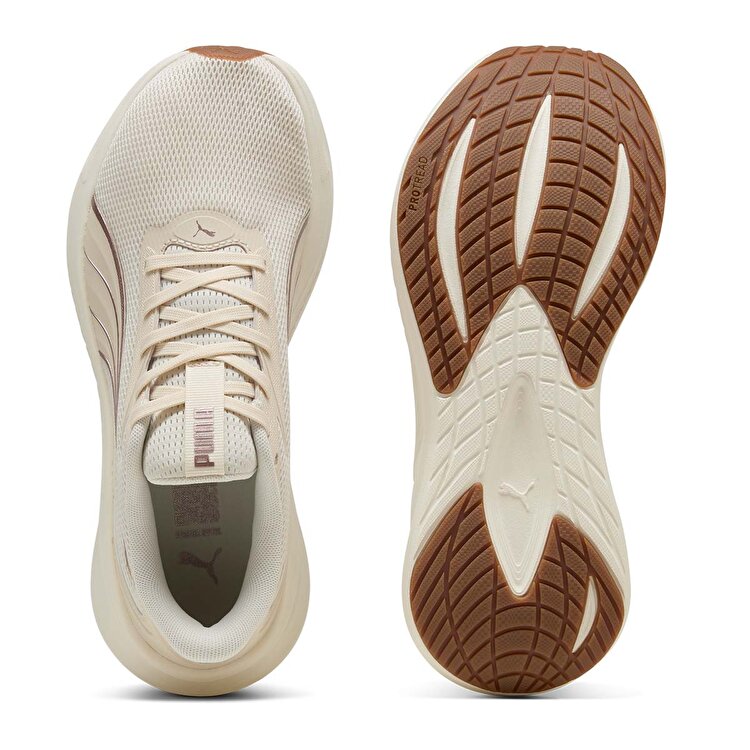 Puma Max Stride Lite Kadın Bej Koşu Ayakkabısı