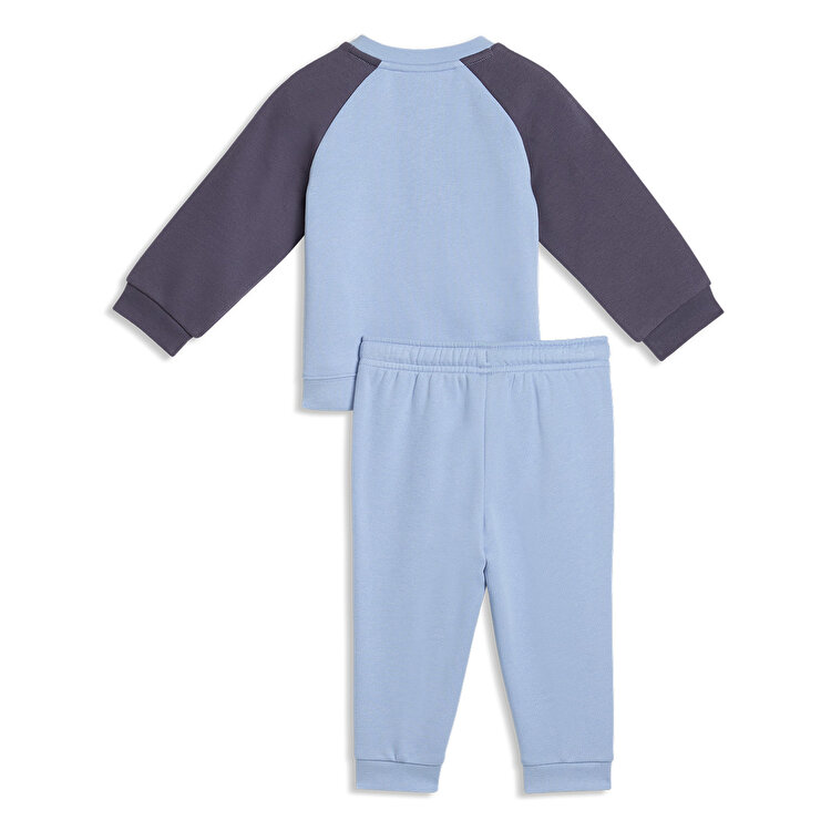 Puma Essentials Raglan Crew Set Bebek Mavi Eşofman Takımı