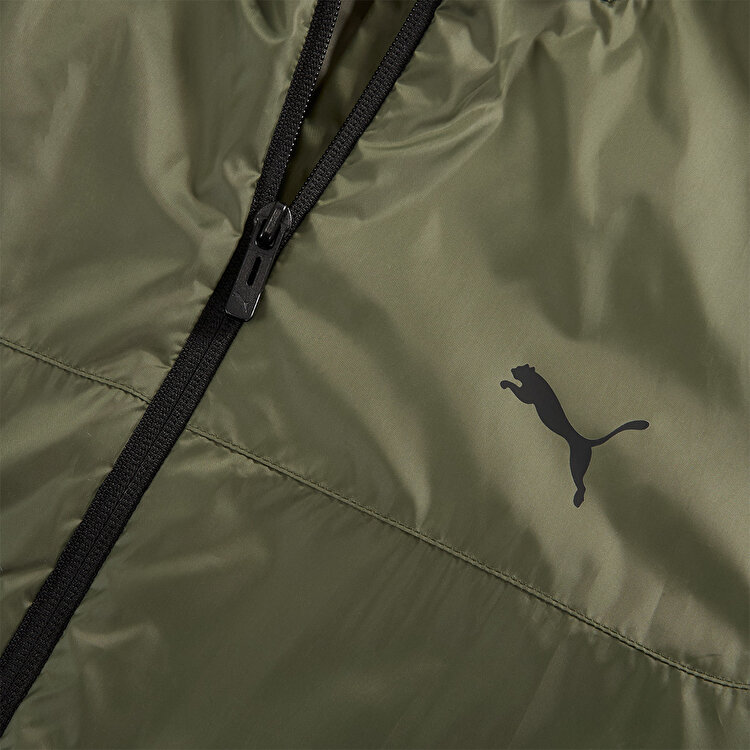 Puma Essentials Ligth Padded Erkek Haki Kapüşonlu Mont