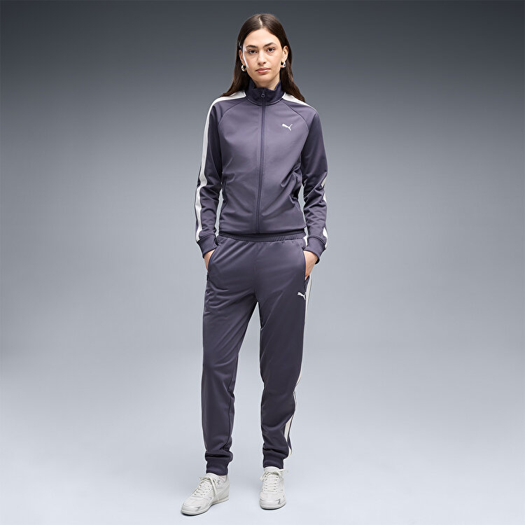 Puma T7 Knitted Kadın Mor Eşofman Altı