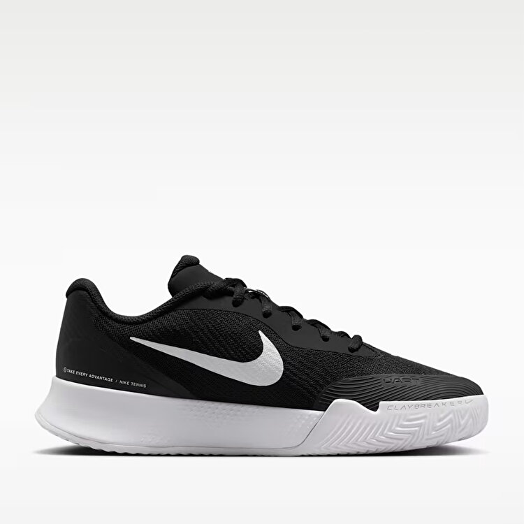 Nike Vapor Lite 3 Cly Kadın Siyah Tenis Ayakkabısı