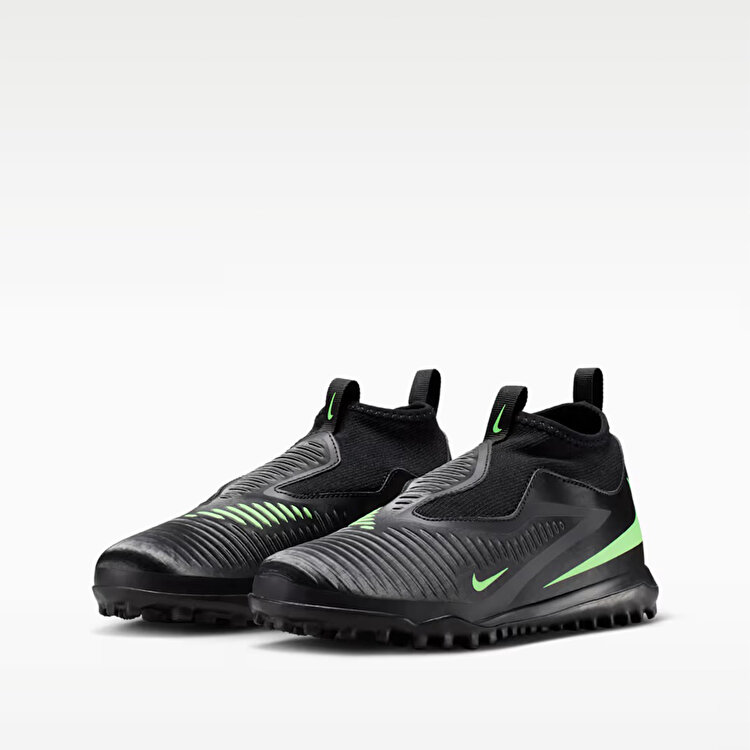 Nike Phantom 6 High Acad Jr Tf Çocuk Siyah Halı Saha Ayakkabısı