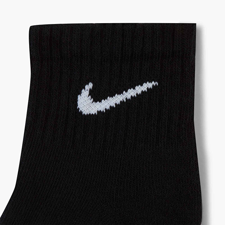 Nike Everyday Cush Ankle 3' lü Siyah Çorap
