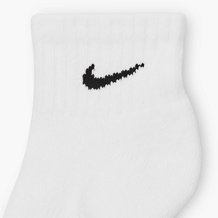 Nike Everyday Cush Ankle 6' lı Çocuk Beyaz Çorap