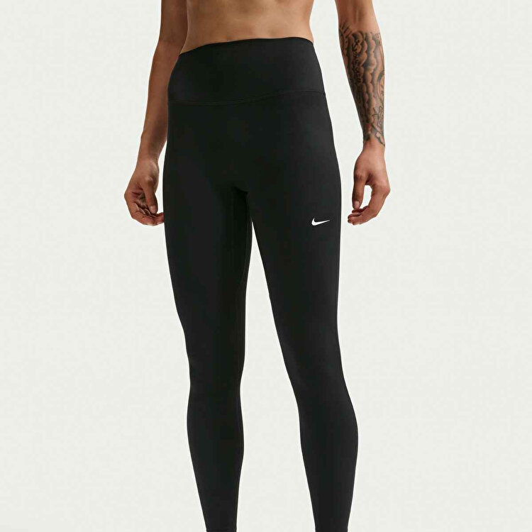 Nike Dri Fit One Hr 7/8 Kadın Siyah Tayt