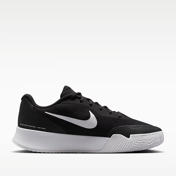 Nike Vapor Lite 3 Erkek Siyah Tenis Ayakkabısı