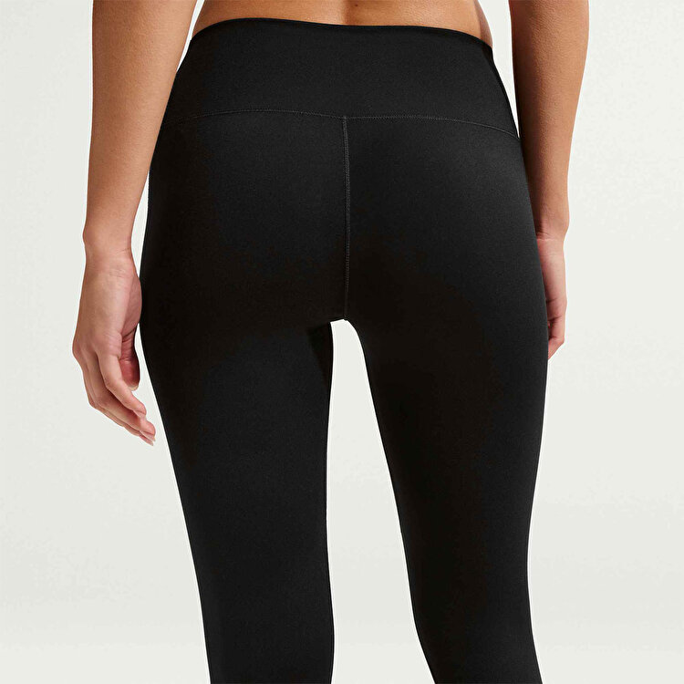Nike Dri Fit One Hr 7/8 Kadın Siyah Tayt