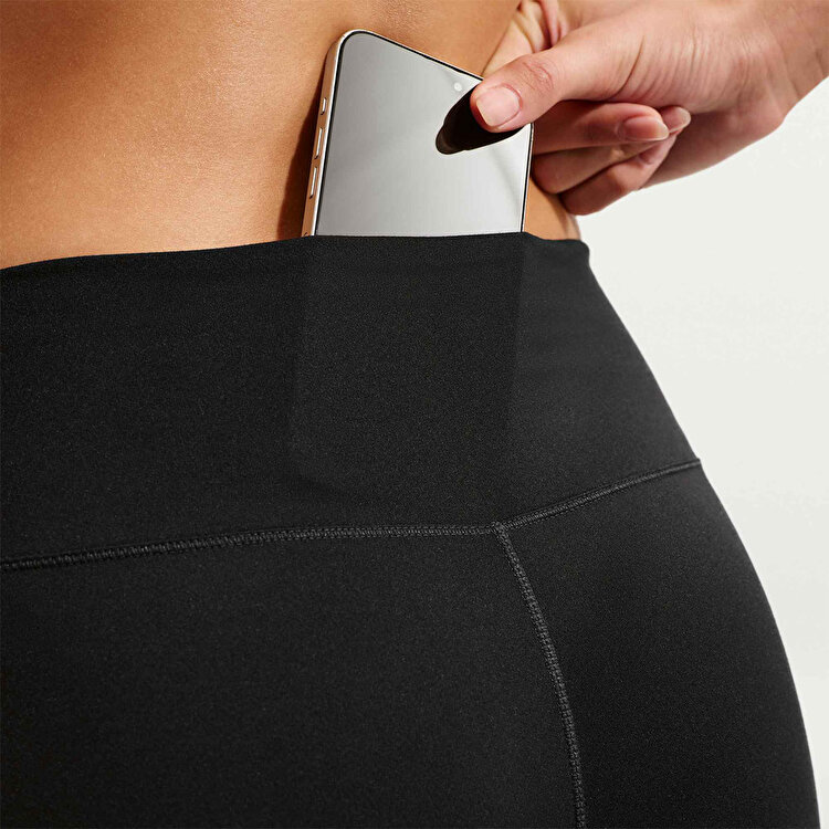 Nike Dri Fit One Hr 7/8 Kadın Siyah Tayt