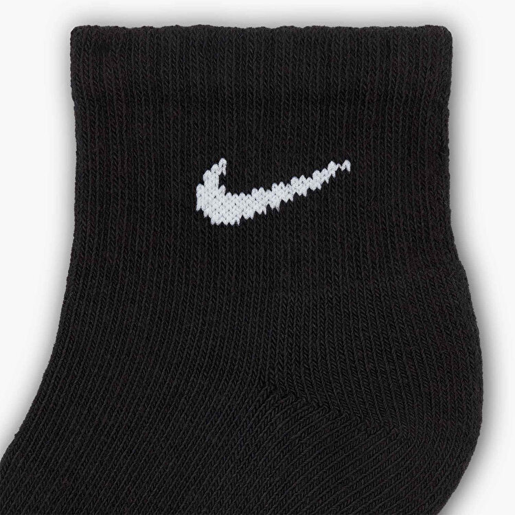 Nike Everyday Cush Ankle 6' lı Çocuk Siyah Çorap