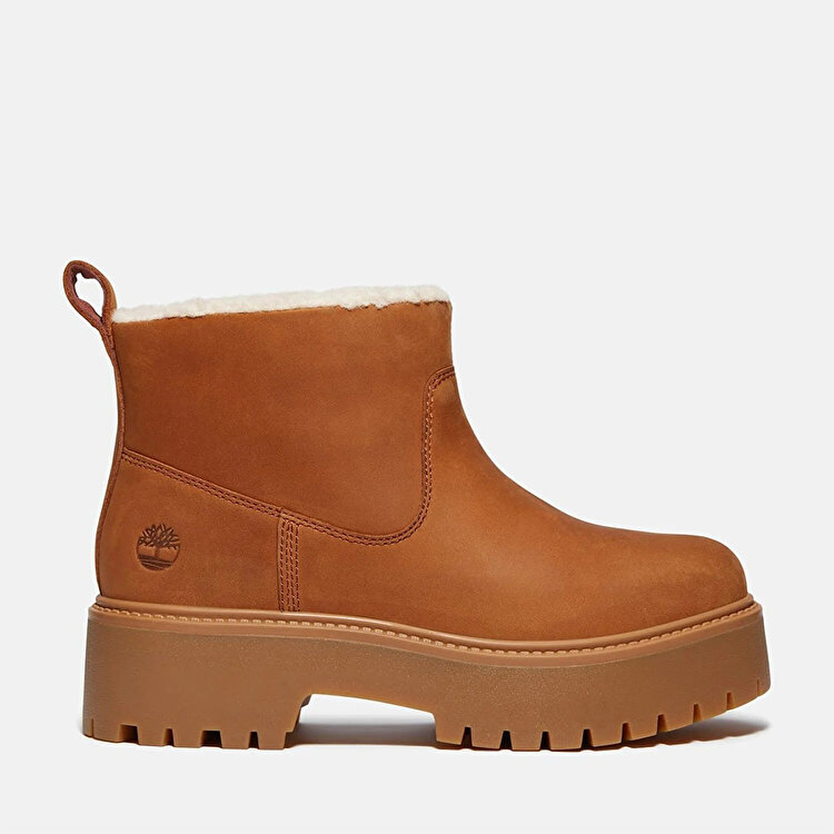 Timberland Stone Street Mid Warm Lined Kadın Kahverengi Bot
