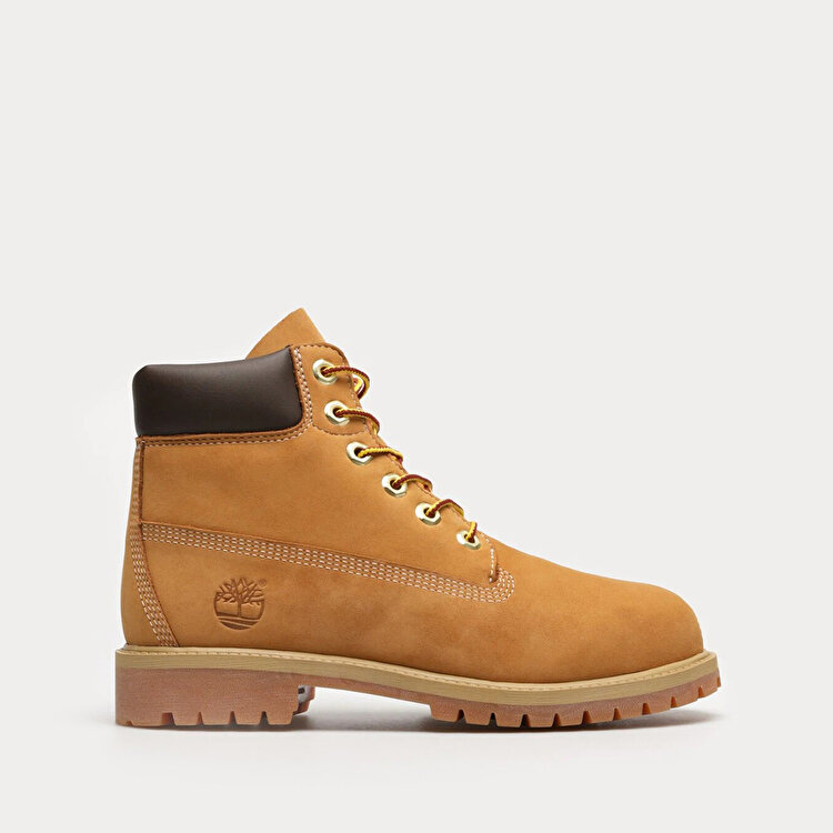 Timberland Premium 6 Inch Lace Up Waterproof Çocuk Sarı Bot