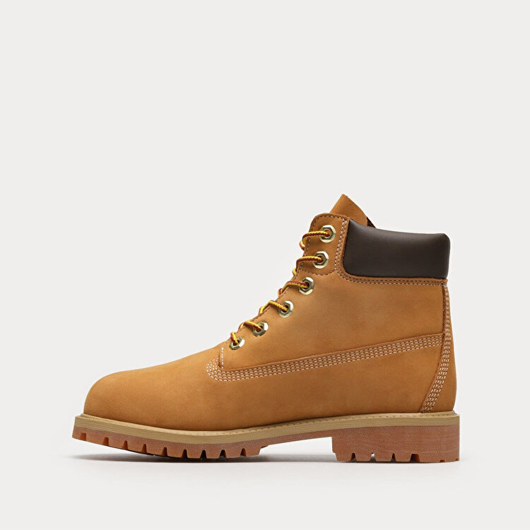Timberland Premium 6 Inch Lace Up Waterproof Çocuk Sarı Bot