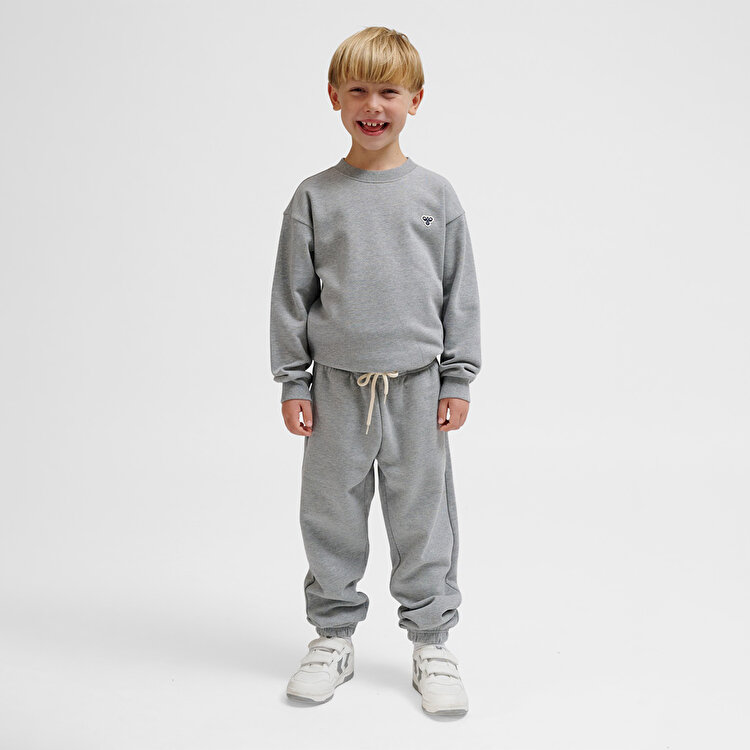Hummel Loose Çocuk Gri Eşofman Altı