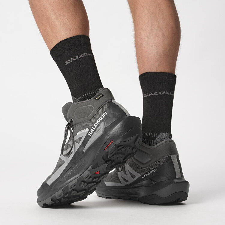 Salomon Elixir Activ Mid Goretex Erkek Gri Bot