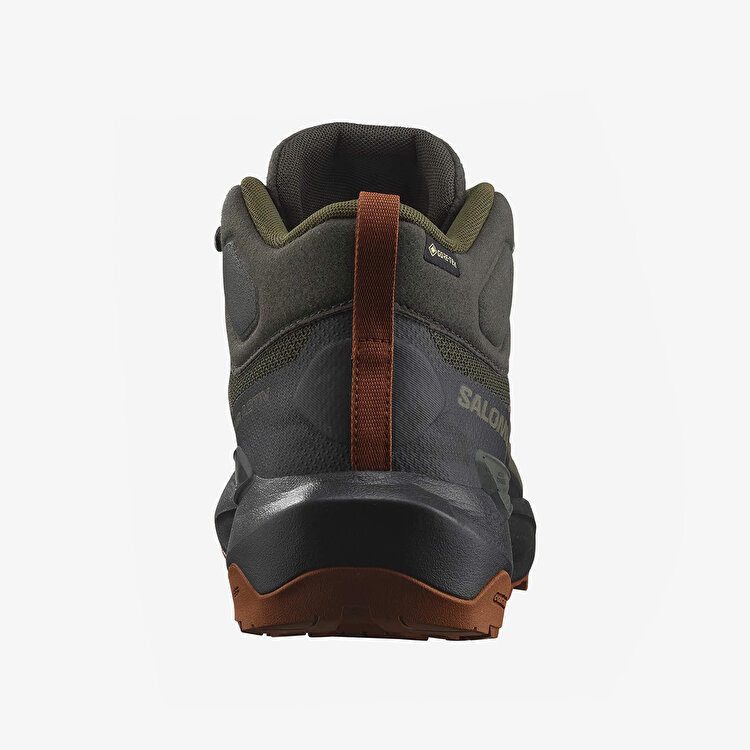Salomon Elixir Activ Mid Goretex Erkek Haki Bot