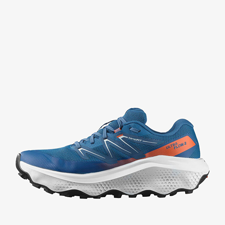 Salomon Ultra Flow 2 Goretex Erkek Mavi Koşu Ayakkabısı