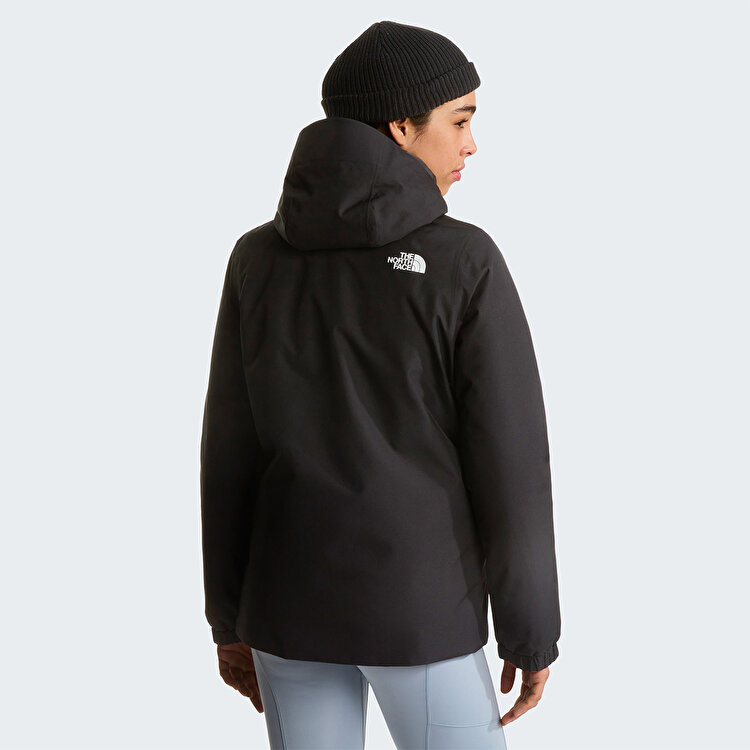 The North Face Quest Insulated Kadın Siyah Kapüşonlu Mont