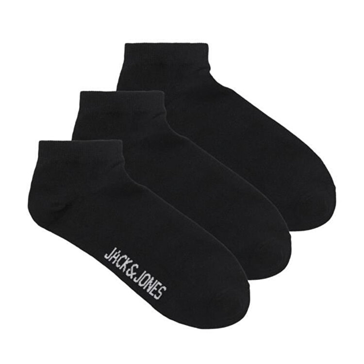 Jack&Jones Louis Dongo 3' lü Erkek Siyah Çorap