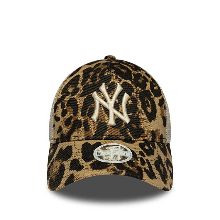 New Era Leopard 940 Mc Af Trucker Neyyan Kadın Kahverengi Şapka