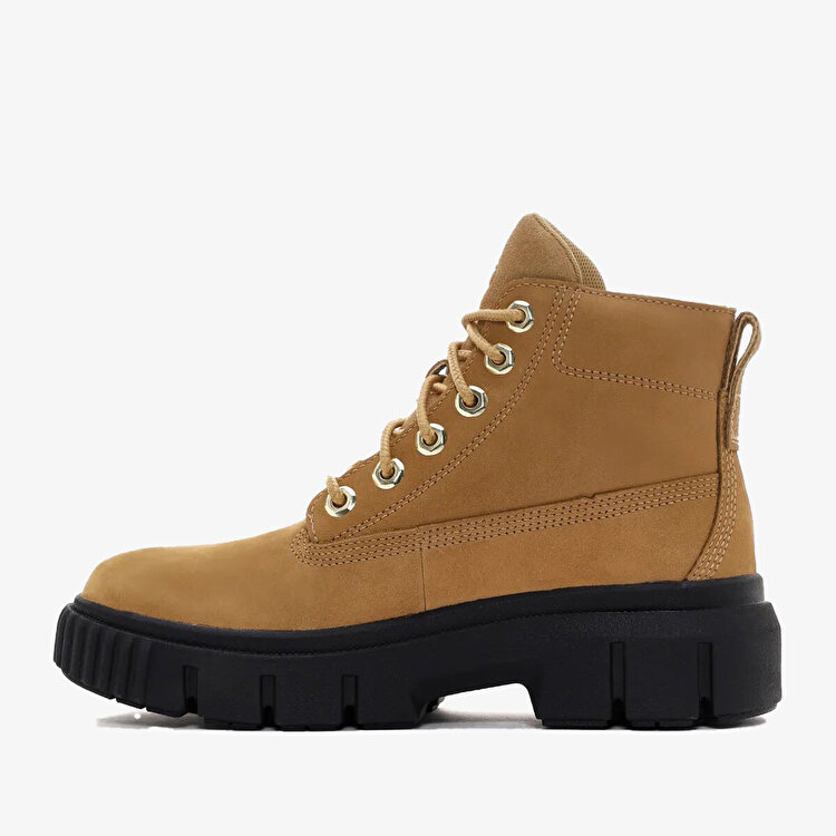 Timberland Greyfield Mid Lace Up Kadın Sarı Bot