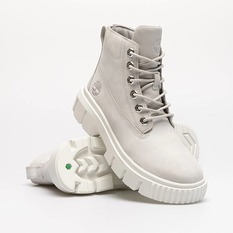 Timberland Greyfield Mid Lace Up Kadın Gri Bot