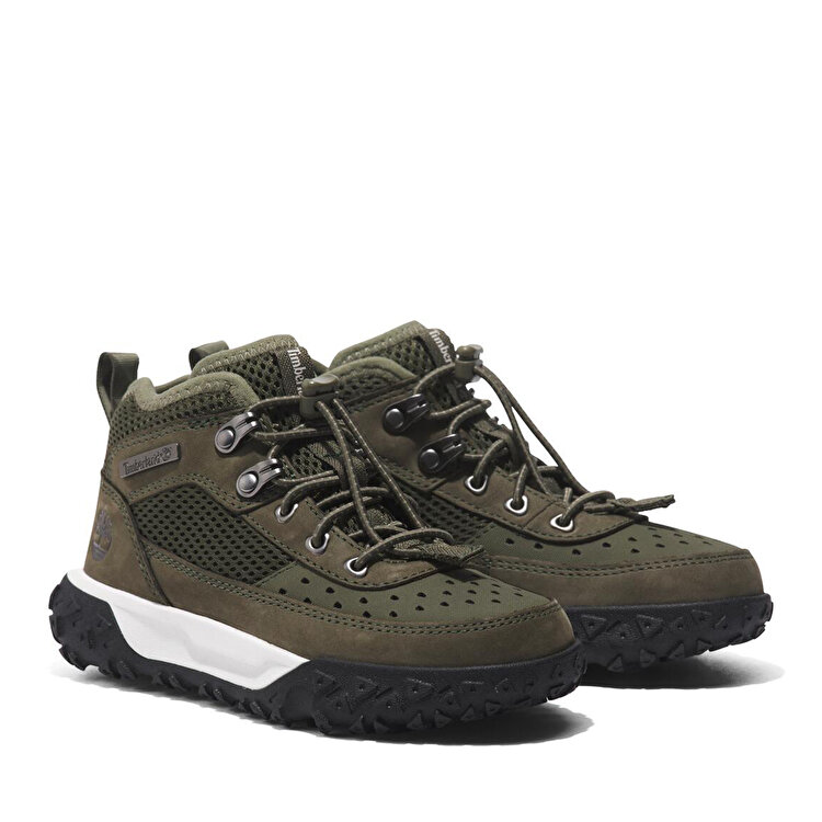 Timberland Greenstride Motion 6 Mid Bungee Çocuk Yeşil Bot