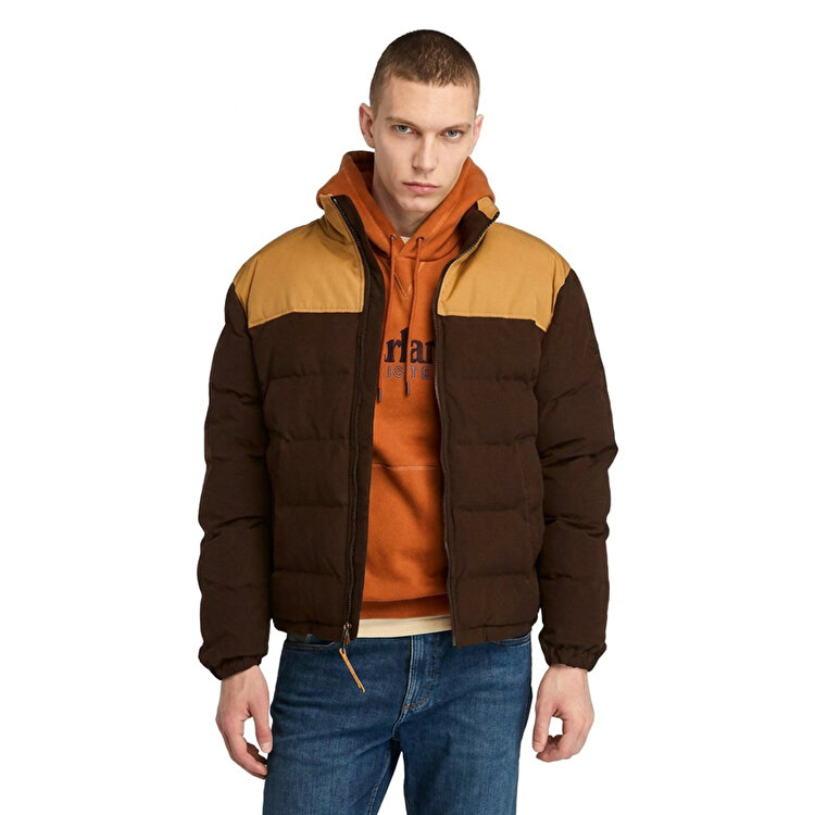 Timberland Welch Mountain Durable Water Repellent Erkek Kahverengi Dik Yaka Yelek