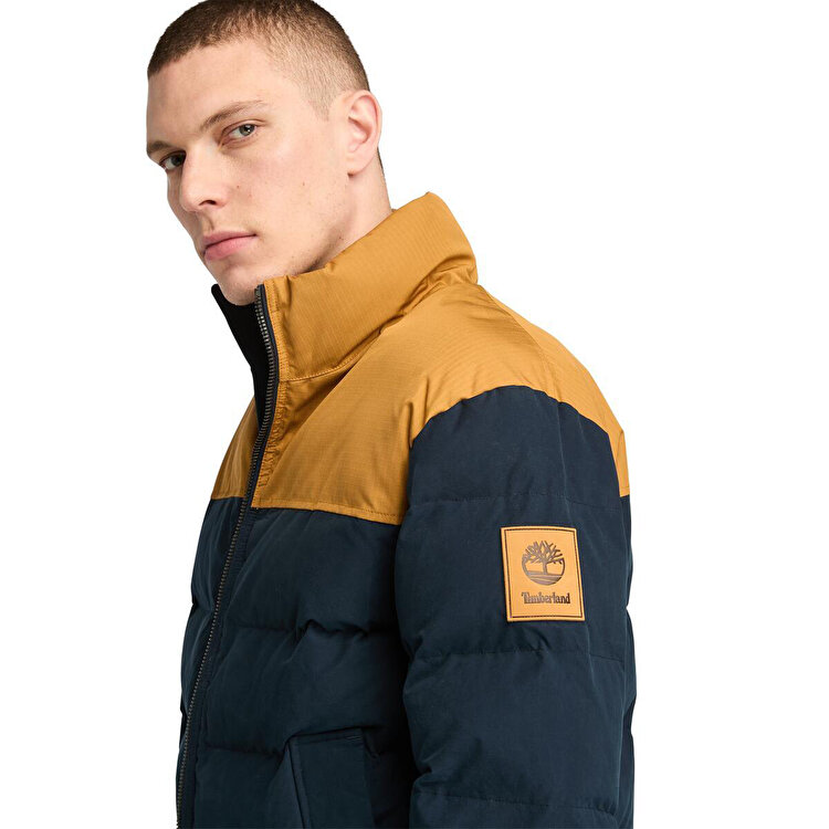 Timberland Welch Mountain Durable Water Repellent Erkek Lacivert Dik Yaka Yelek
