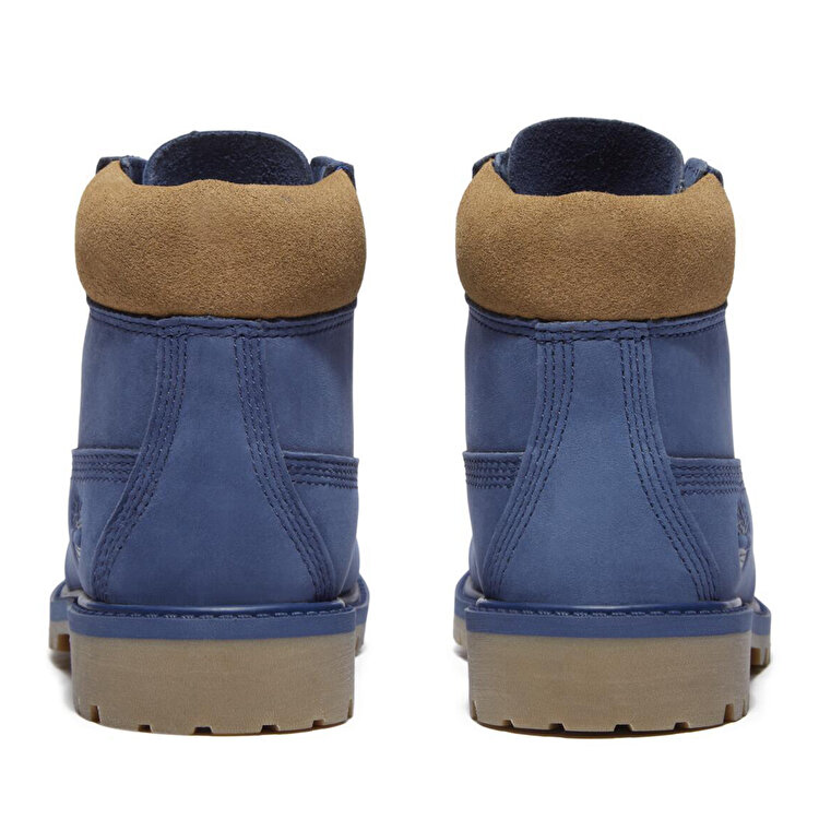 Timberland Premium 6 Inch Lace Up Waterproof Çocuk Mavi Bot