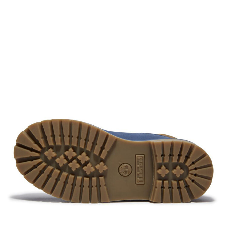 Timberland Premium 6 Inch Lace Up Waterproof Çocuk Mavi Bot
