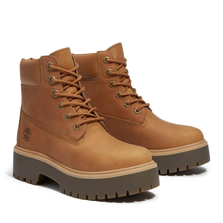 Timberland Stone Street 6 Inch Lace Up Waterproof Kadın Kahverengi Bot