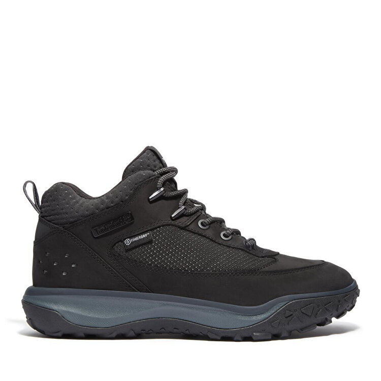 Timberland Timbercush Motion 7 Mid Lace Up Waterproof Erkek Siyah Bot