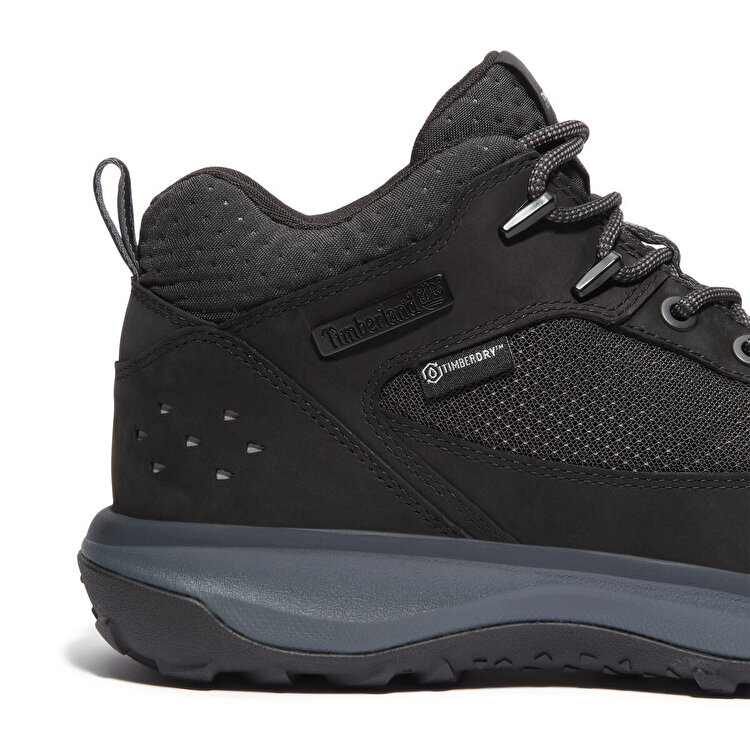 Timberland Timbercush Motion 7 Mid Lace Up Waterproof Erkek Siyah Bot