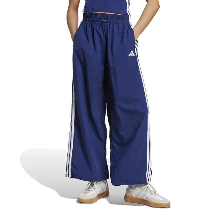adidas 3 Stripes Woven Kadın Lacivert Eşofman Altı