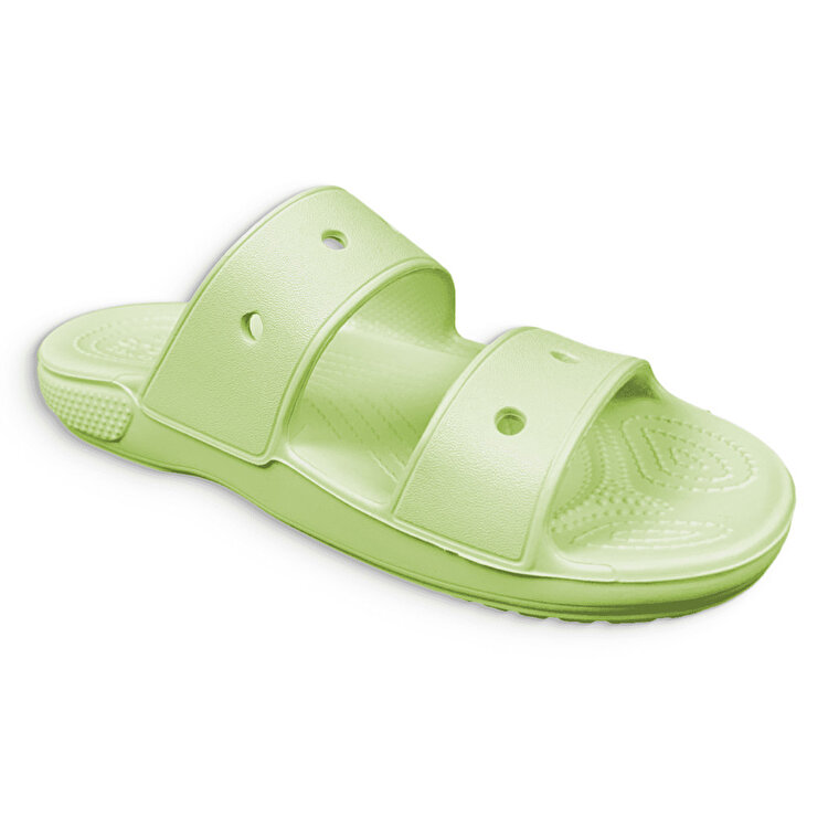 Crocs Classic Sandal Kadın Yeşil Terlik - Görsel 3
