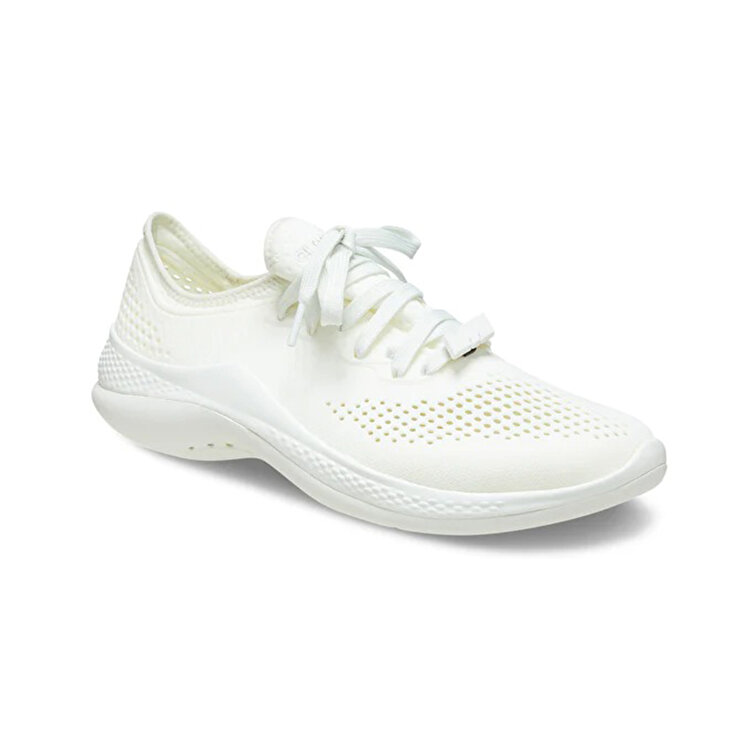 Crocs LiteRide 360 Pacer Kadın Ekru Spor Ayakkabı - Görsel 3