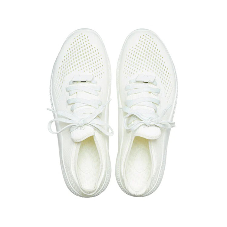 Crocs LiteRide 360 Pacer Kadın Ekru Spor Ayakkabı - Görsel 4