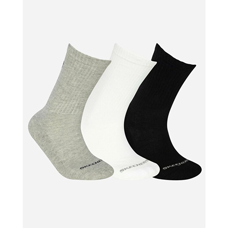 Skechers Padded Crew Cut 3 Pack Soket Çorap