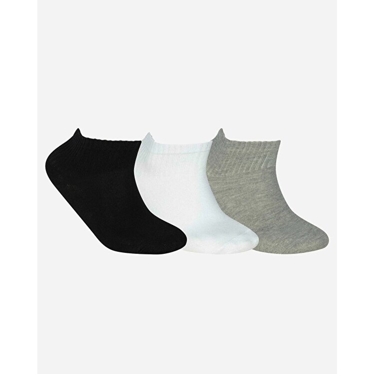 Skechers NoPad Mid Cut 3 Pack Spor Çorap