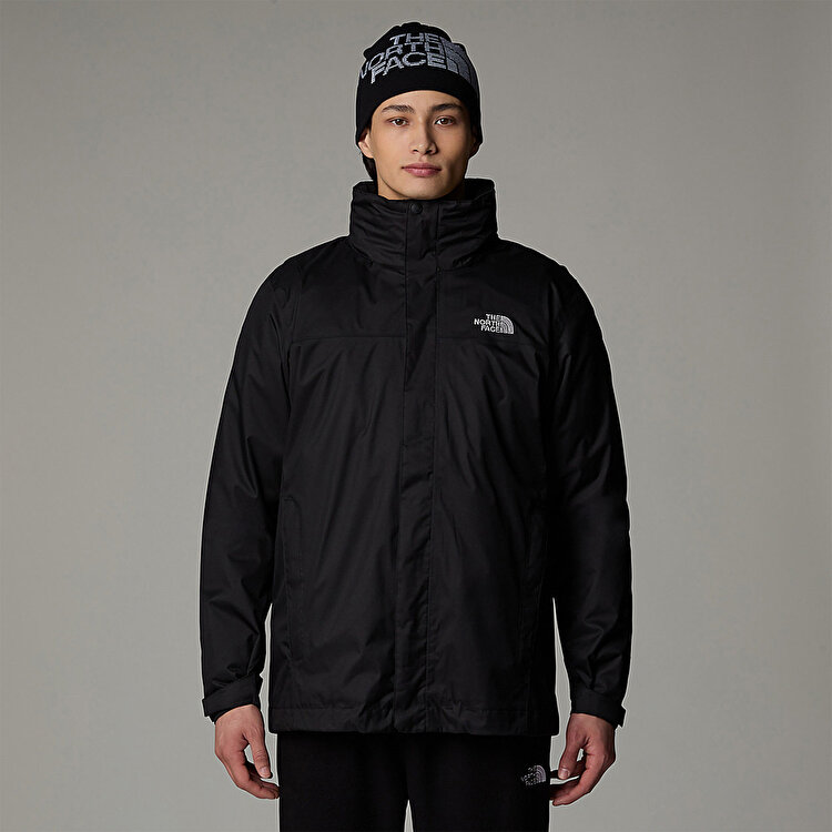The North Face Evolve II Triclimate Erkek Siyah Kapüşonlu Mont