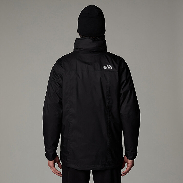 The North Face Evolve II Triclimate Erkek Siyah Kapüşonlu Mont